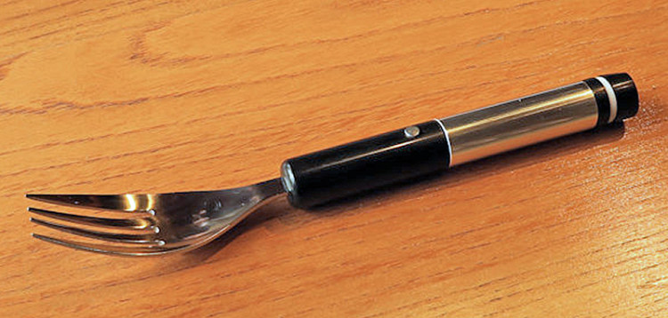 Tenedor con sabor a sal